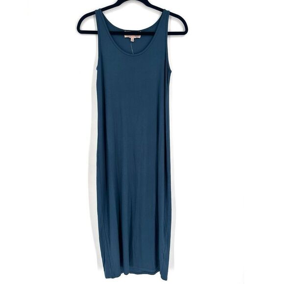 NWT Philosophy Tank Maxi Dress Dark Teal T-Shirt Dress Size XS Solid blue - Picture 8 of 11